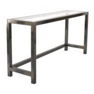 Steel & Glass Laptop Desk