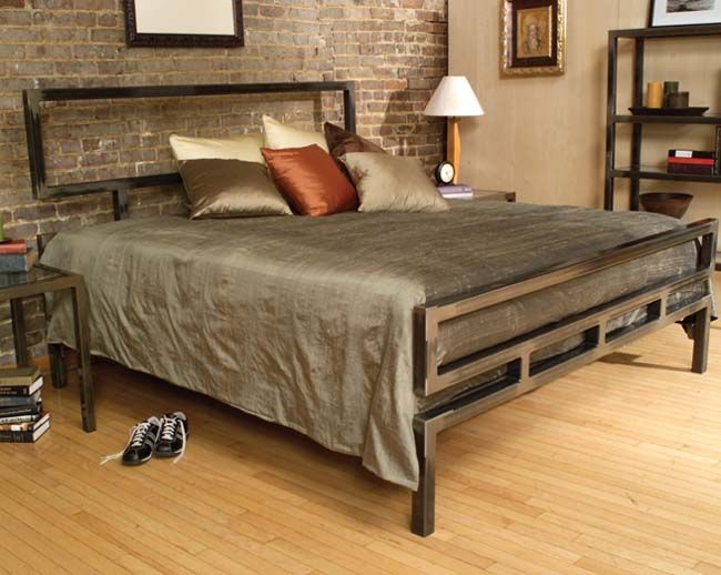 Classic Boltz Bed Frame Modern Steel Bed Boltz Steel Furniture