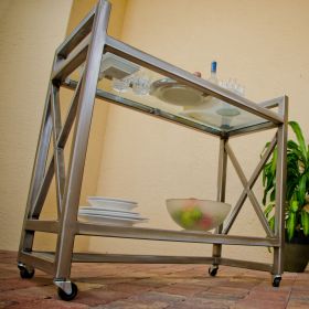 Boltz Steel Serving Cart