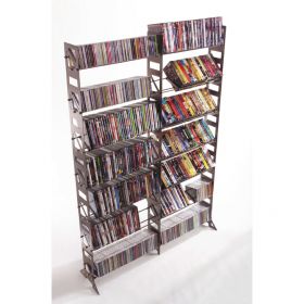 CD, DVD, VHS Multimedia Floor Rack & Shelving (MM-504)