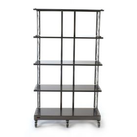 LP Record Storage Rack (4 Shelves) 