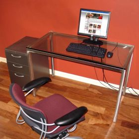 Stainless Steel 2 Piece Office Set