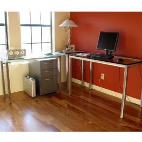 Stainless Steel 3 Piece Office Set