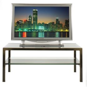 Steel & Glass TV / LCD / Plasma Stand (Denver-P12)