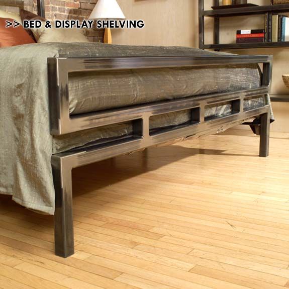 Custom metal bed hotsell